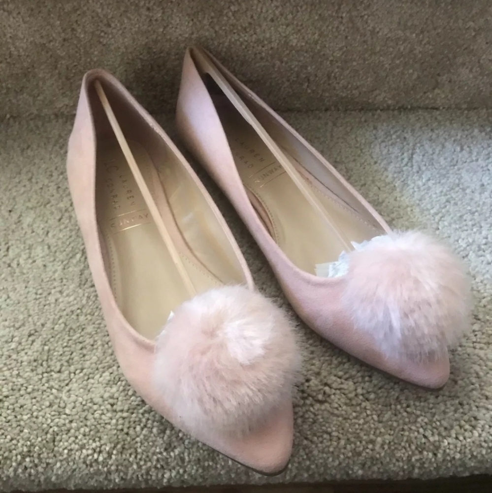 Lauren Conrad Pom Pom ballet flats